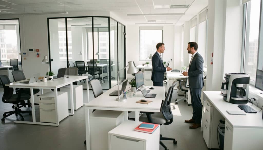 Location de bureaux équipés : avantages et critères